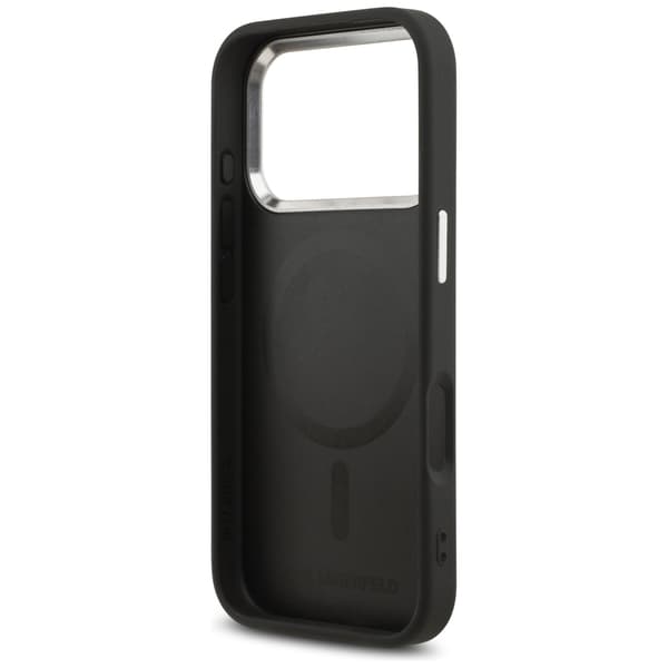 Karl Lagerfeld Karl Pin MagSafe-etui til iPhone 17 Pro Max, sort
