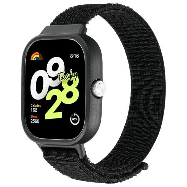Beline Nylonrem til Redmi Watch 4 Sort