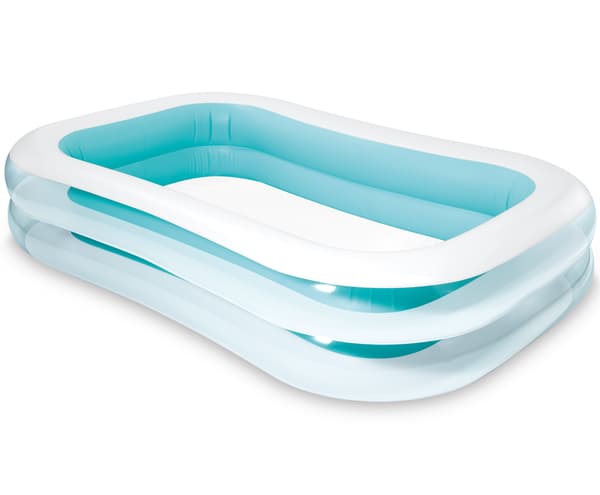 INTEX 56483 blå rektangulär familjepool