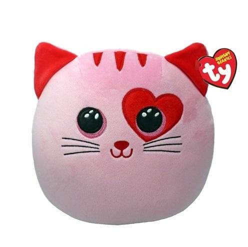 Squishy Beanies Flirt - lyserød kat 30 cm