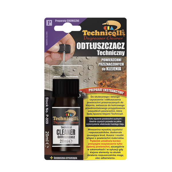Technicqll teknisk avfettningsmedel 20 ml - P-959