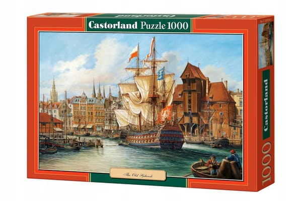Pussel 1000 bitar C-102914-2 Kopia av: Gamla Gdańsk