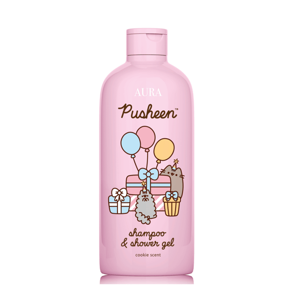 PUSHEEN Presentset - Parfym 50 ml, Läppstift, Duschgel 500 ml