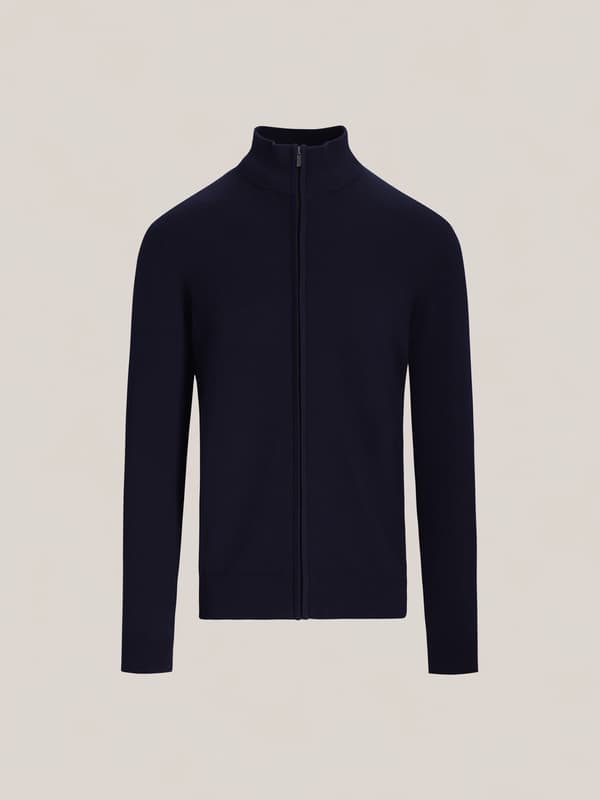 MARINEBLÅ CARROG CARDIGAN M
