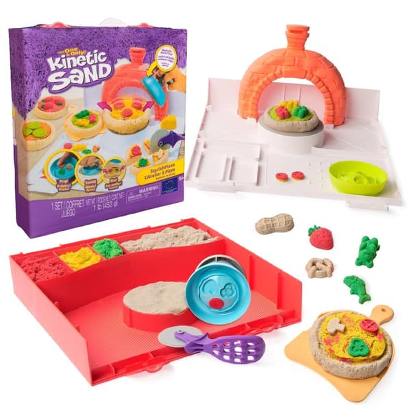 Kinetisk sand - Pizzaset