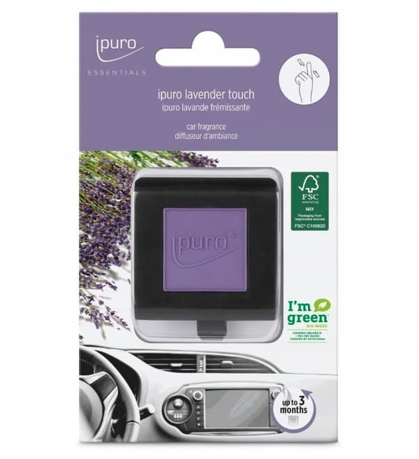 ZP06 ipuro essentials lavendel doft för bilen