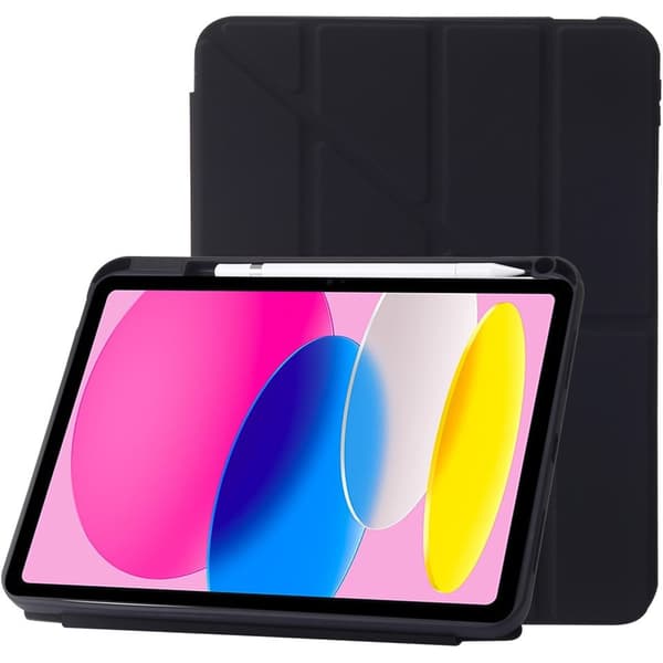 Etui til iPad 11" 2025 A16 (11. generation) / iPad 10,9" 2022 (10. generation), Origami, sort