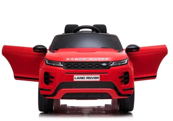 Range Rover Evoque kauko-ohjattava punainen LED-akkuauto