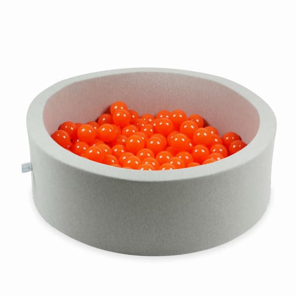 Legebolde ø7cm 200 stk orange