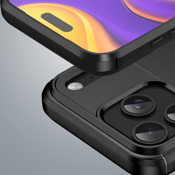 iPhone 17 Pro Max -hiilikuori - musta