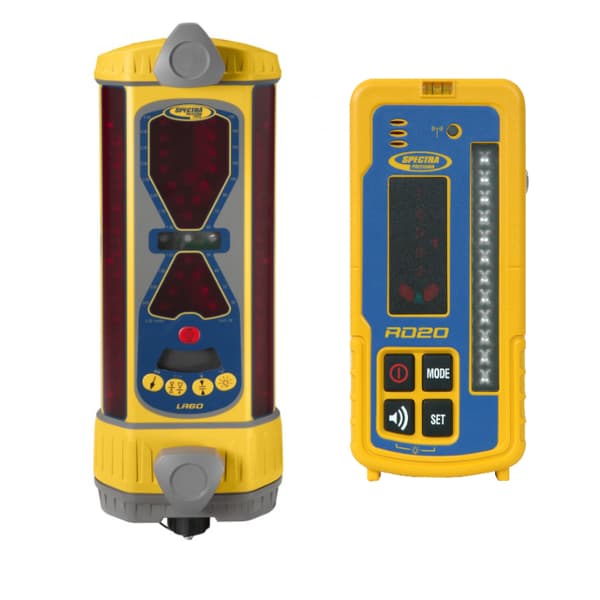 LR60W maskindetektor + RD20 Spectra Precision hyttmottagare