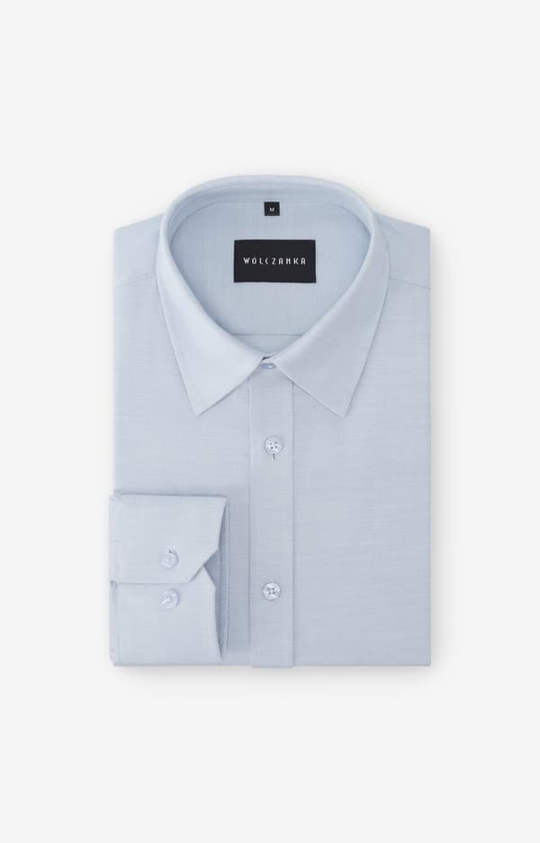 Skjorta i bomull, Tencel™ lyocell och ullblandning L