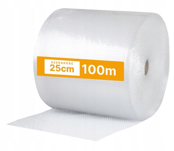 Bubbelplast 25cm / 100m Skyddande Bubbelplast Stark För Flytt