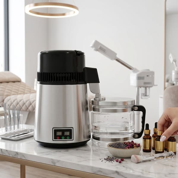 Vattendestillator 4l elektrisk med kylsystem 4000 ml