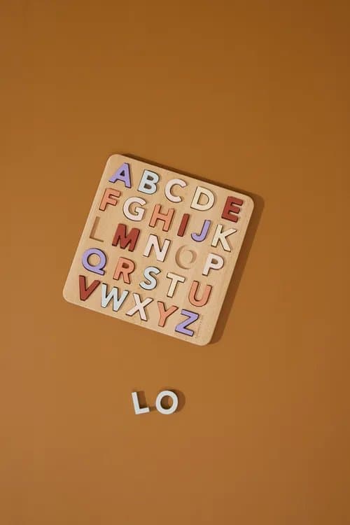 Barnkoncept - Pussel ABC A-Ö
