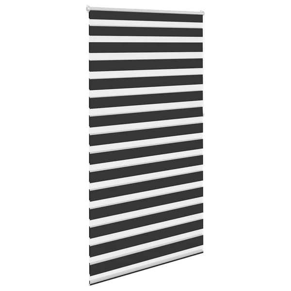 Zebragardin 120 x 230 cm sort