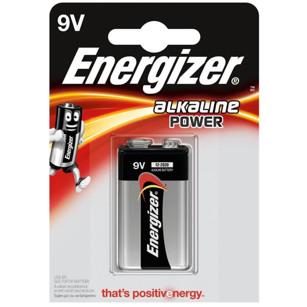EN5 9V ENERGIZER ULTRA+ ALKALIN BATTERI 6F22 6LR61