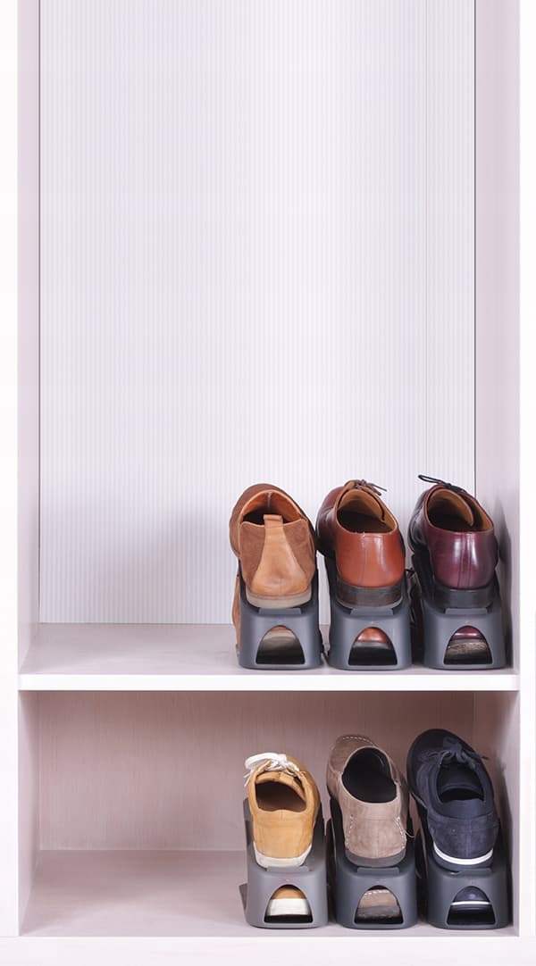 5-i-1 Skoförvaring Spacyshoe 30-38 | Antracit