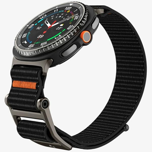 Spigen DuraPro Flex-etui til Galaxy Watch 8 / Classic (40 / 44 / 46 mm) Sort