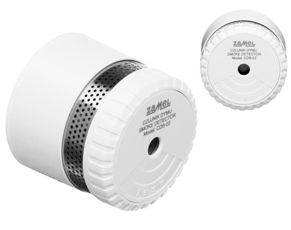 Røgsensor Alarm Trådløs Batteridrevet Røgdetektor MINI ZAMEL