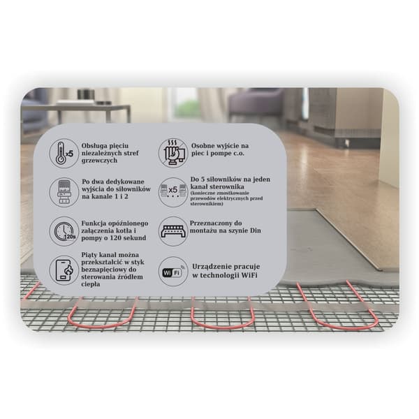 Tuya Wi-Fi gulvvarmestyring