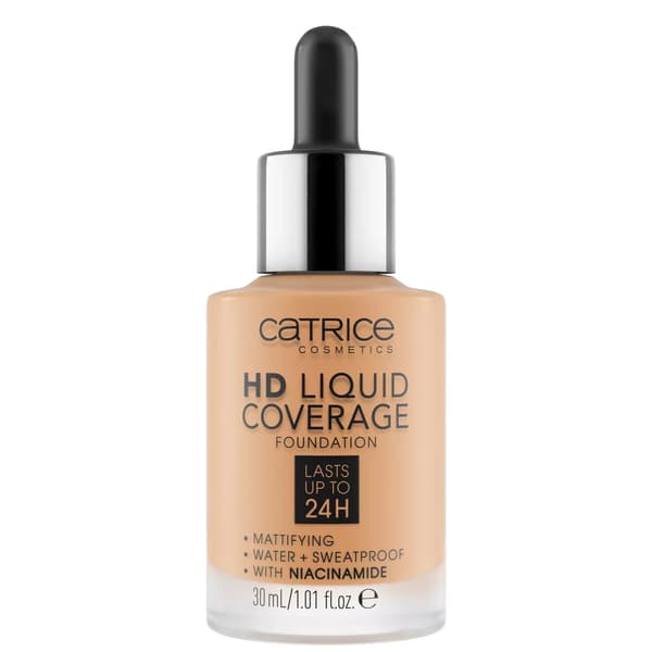 CATRICE HD LIQUID flydende foundation - 034 MEDIUM BEIGE 30ml