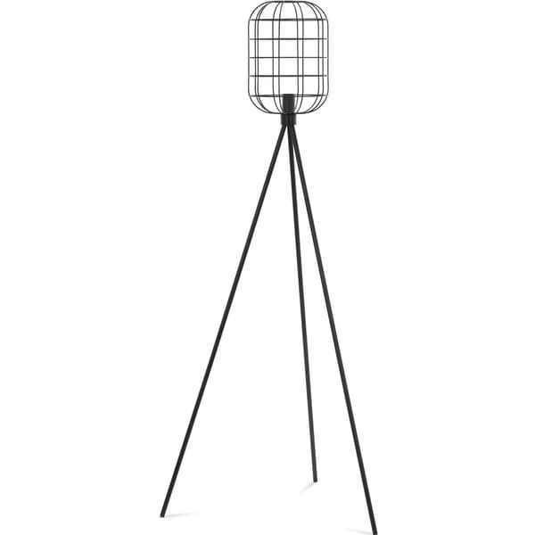 Gulvlampe med netskærm E27 163 cm