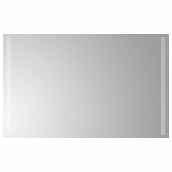 vidaXL Badrumsspegel med LED, 80x50 cm