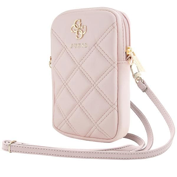 Guess Zip Quilted 4G Väska, Rosa