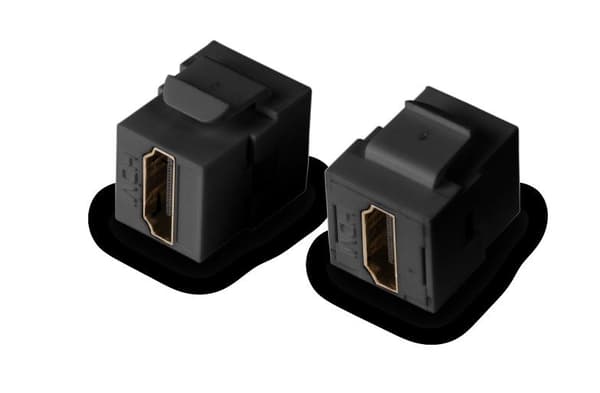 Keystone-modul hdmi, sort