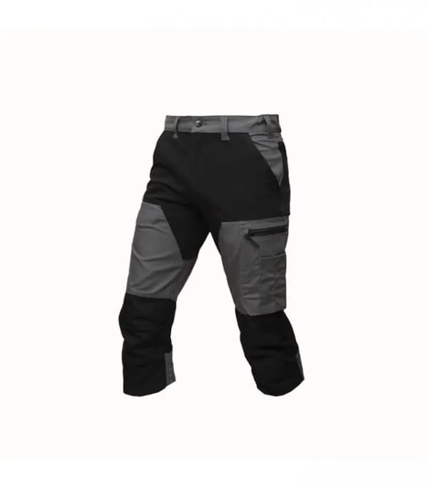 MASHUP BoSafety arbejdsshorts med elastiske detaljer, grå 64