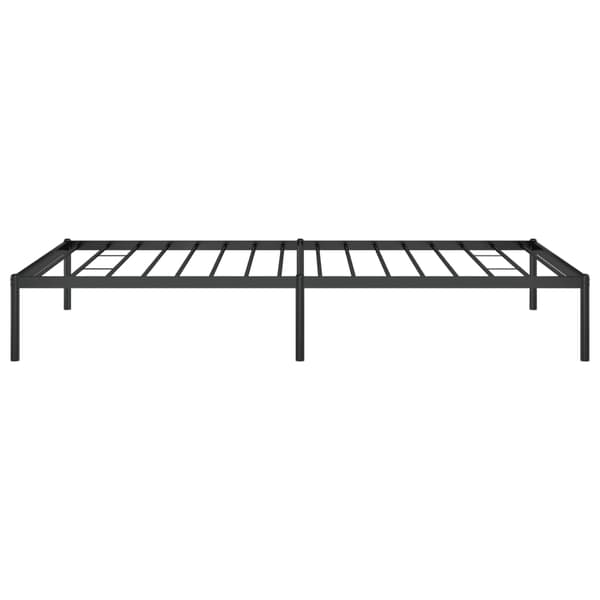vidaXL metalsengestel sort 107x203 cm