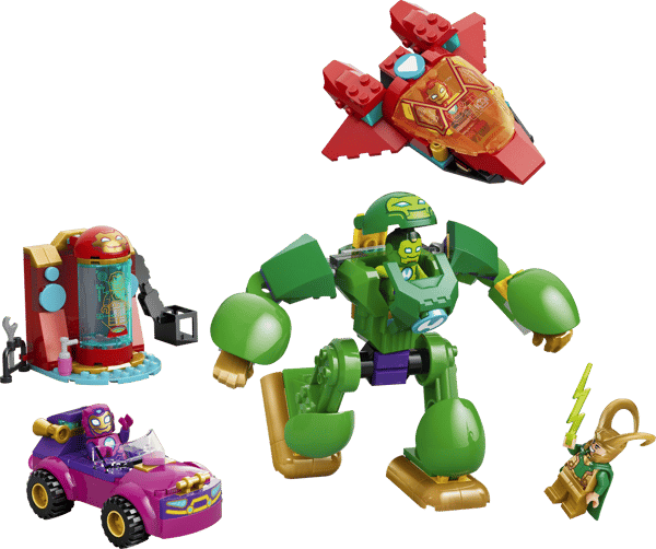 Lego Marvel Loki vs. Iron Man Team 204-delars set (11211)
