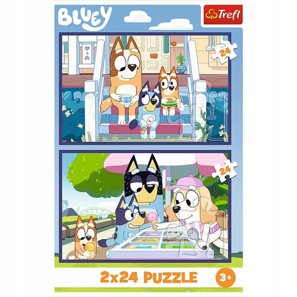Pulmapeli - "2x24" - Funny Bluey / BBC Bluey FSC Mix 70%