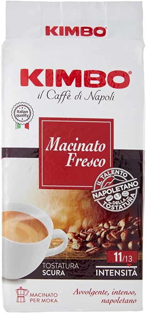 Malet kaffe Freshly Ground 250g - Kimbo