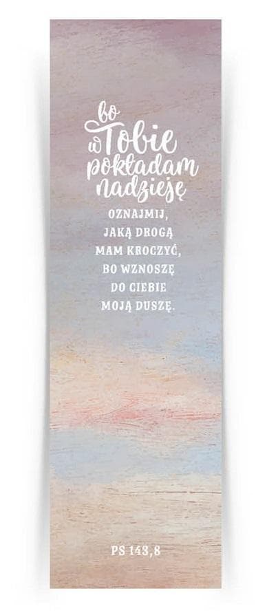 Stort bogmærke - Fordi jeg stoler på dig