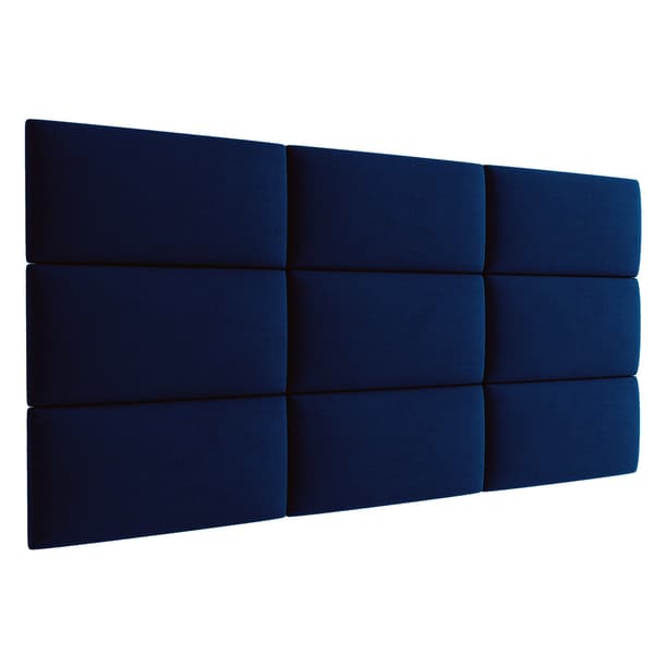 Polstret panel 60x30 Magic Velvet 2216 (Marineblå)