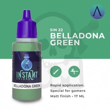SIN-22 Scale Color Instant Belladona vihreä