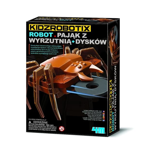 Kidzrobotix Edderkoprobot med Disc Launcher