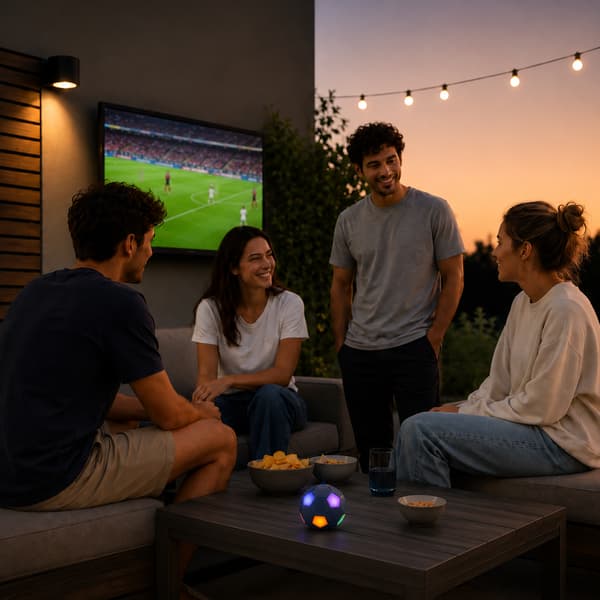 MM-SB40-N FootballWave LED-Bluetooth-kaiutin
