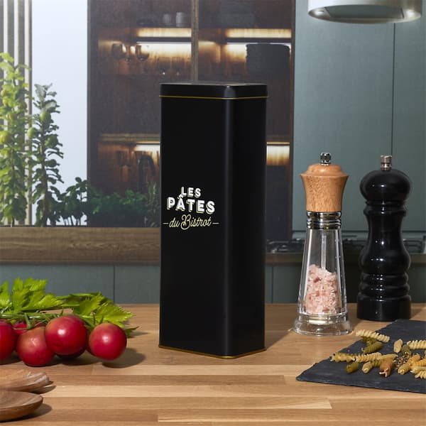 Bistrot pastadåse sort