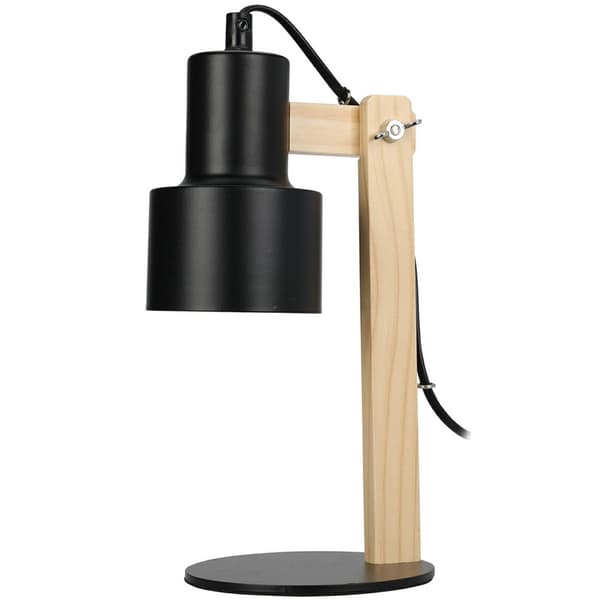 Bordlampe med justerbar skærm