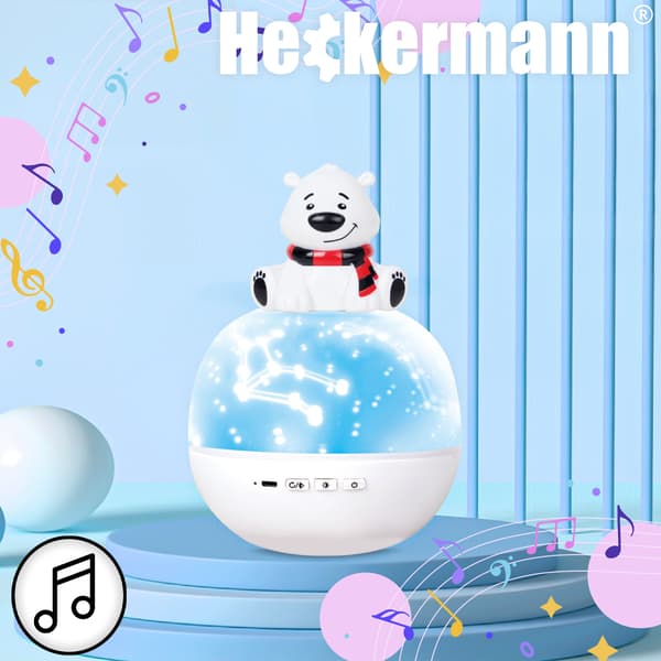 Heckermann 168K-S Bamse LED-stjerneprojektor
