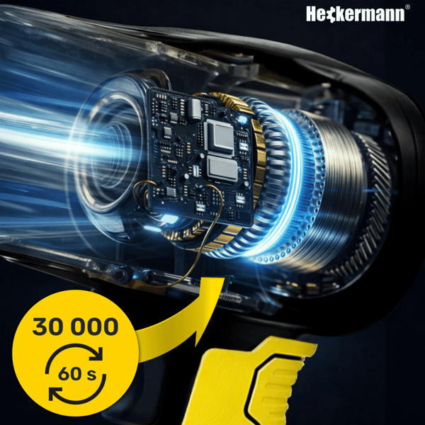 Heckermann Basic AJDM20v2 Mini batteridrevet blæser