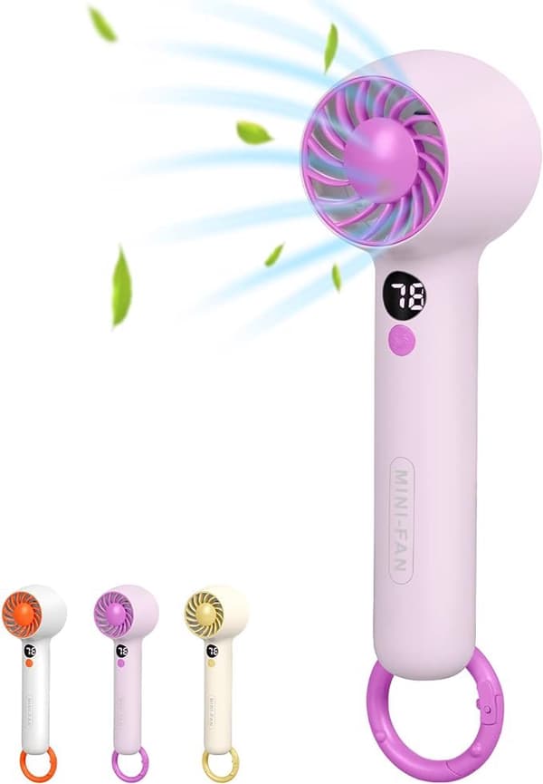 Mini lommevifte Violet