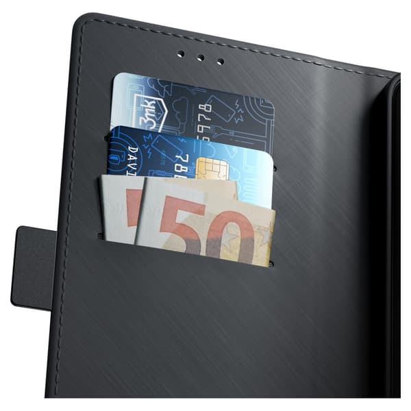 3MK Plånboksfodral för Samsung Galaxy S25+, Svart