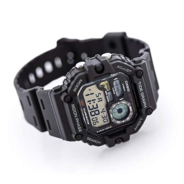 Herrklocka CASIO Digital Månfas WS-1700H-1AV + Låda