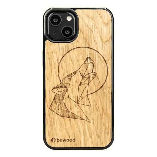 Træcover til iPhone 13 WOLF OAK