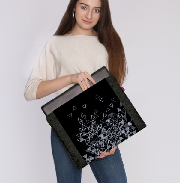 Trekantet 15' laptoptaske