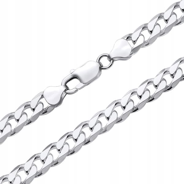 Herrkedja i silver 925 silver 9 mm tjock